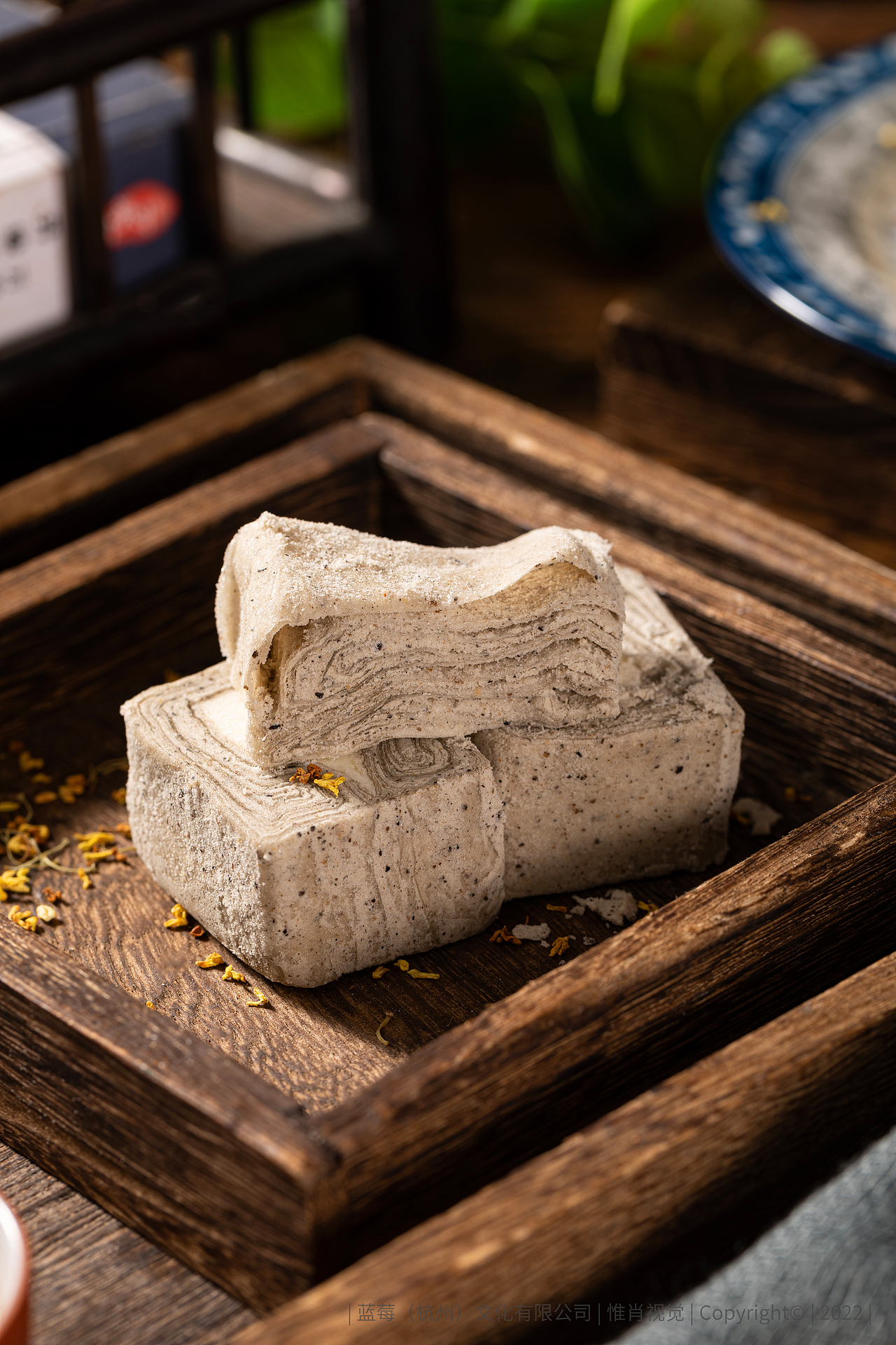 美食 点心 桂花酥糖