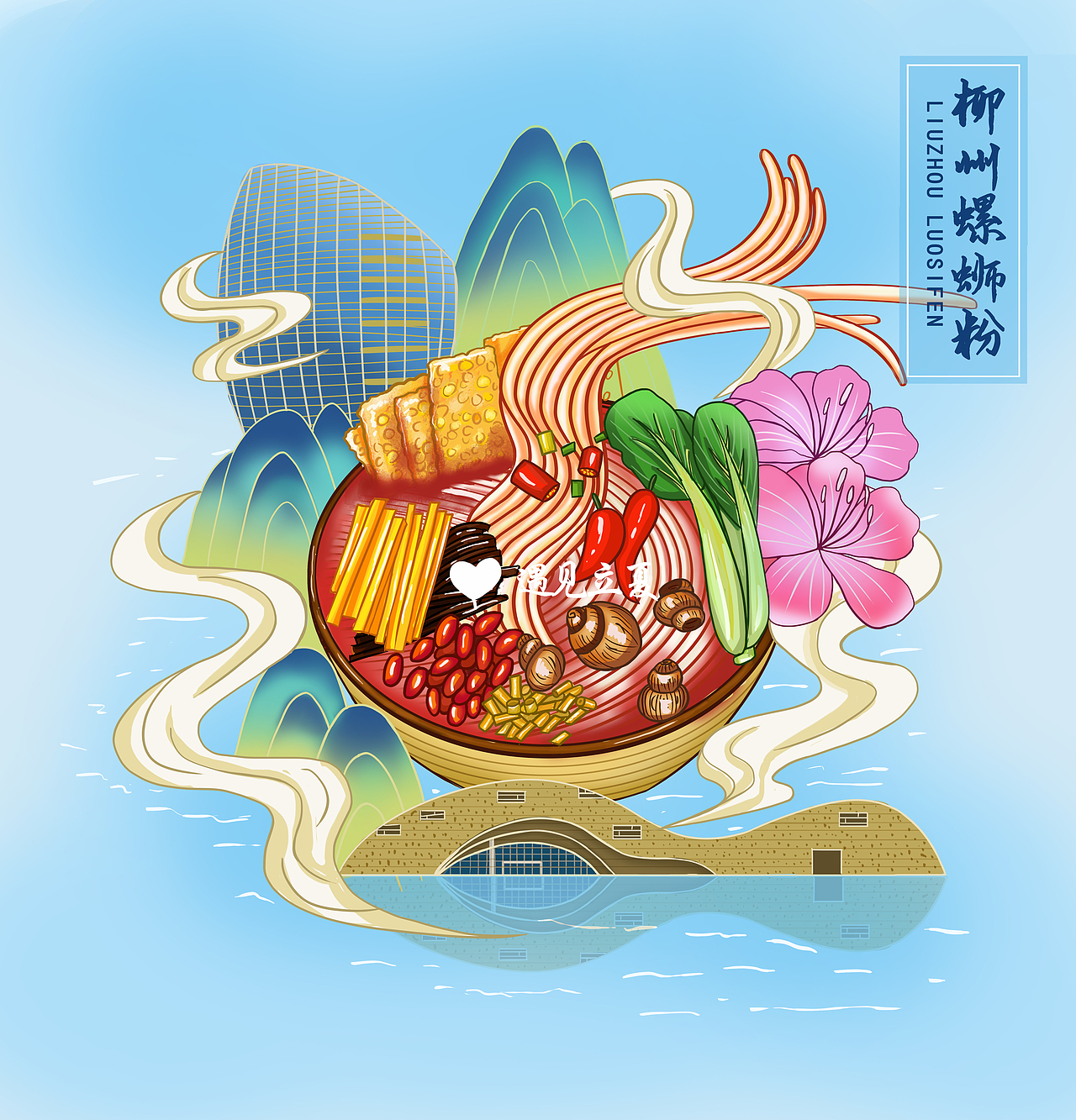 各地代表美食国潮插画（图ZMzMwMDA5NzYw） - 商业插画 - 站酷设计师遇见立夏_原创素材 - 站酷ZCOOL