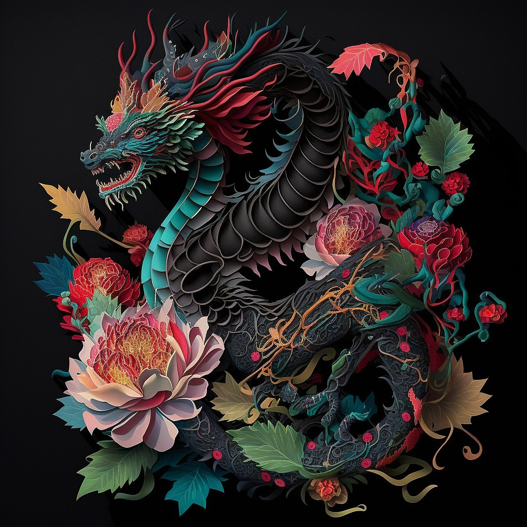 剪纸风格的生肖~第二窝!