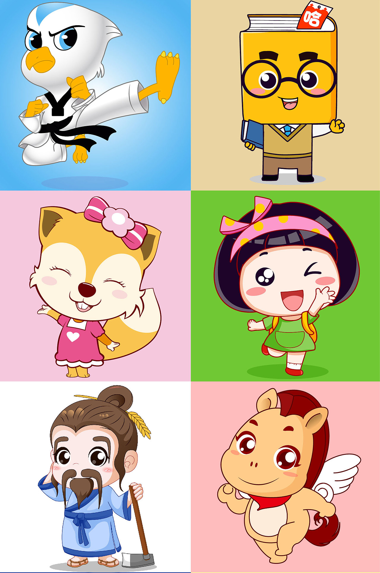 2021年前的一部分卡通设计整理