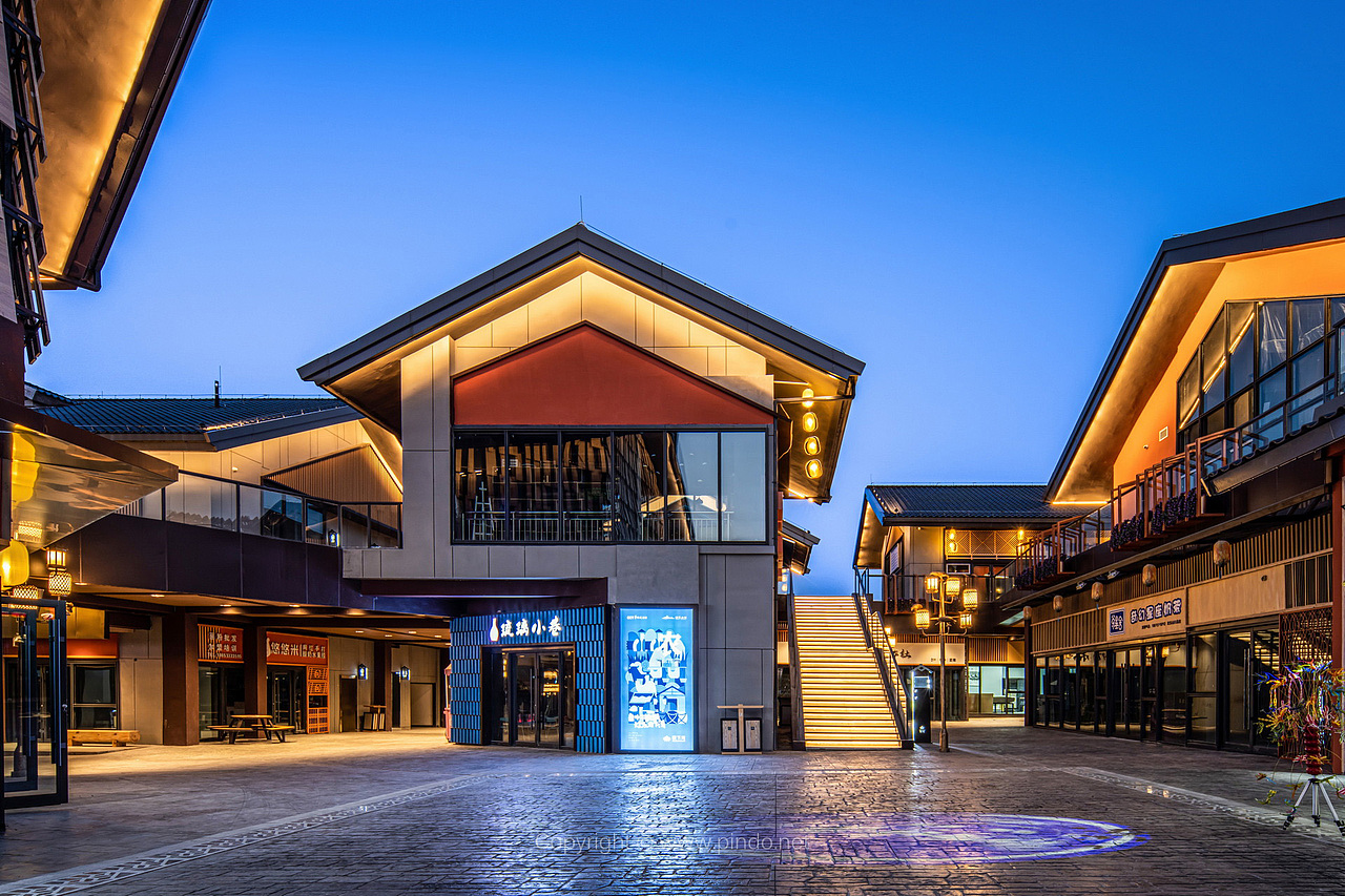 建筑景观摄影|淄博华侨城欢乐山川稷下湾