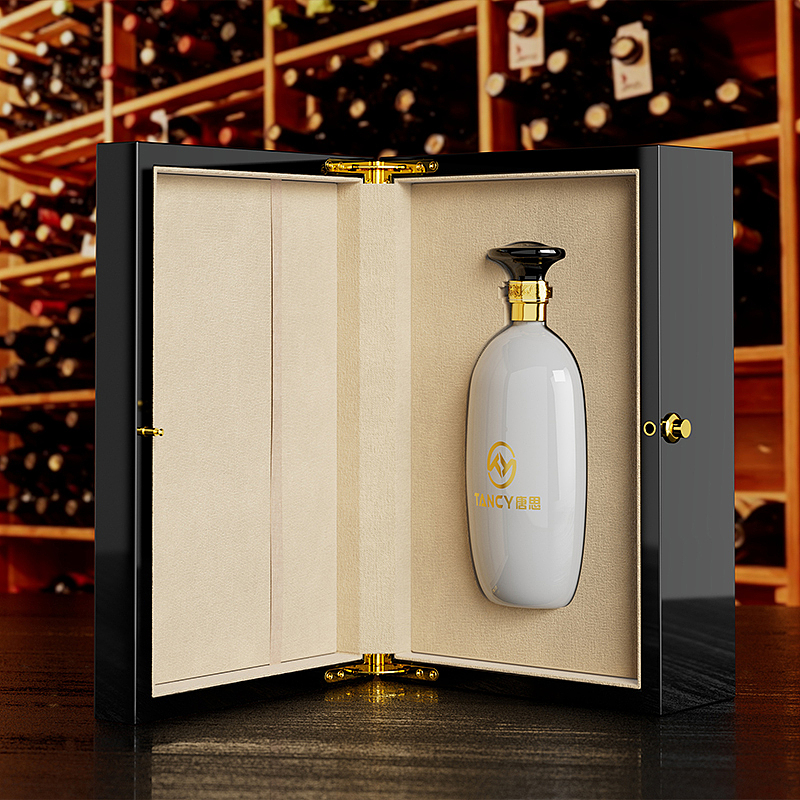 高档红酒洋酒实木包装礼盒