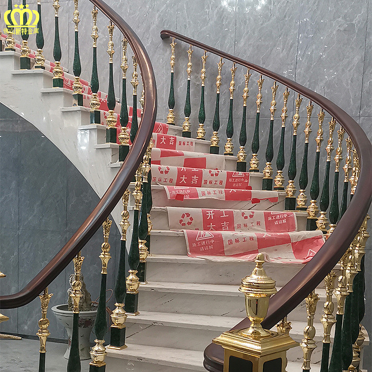 舒适环保家装楼梯单支铝合金栏杆小柱子