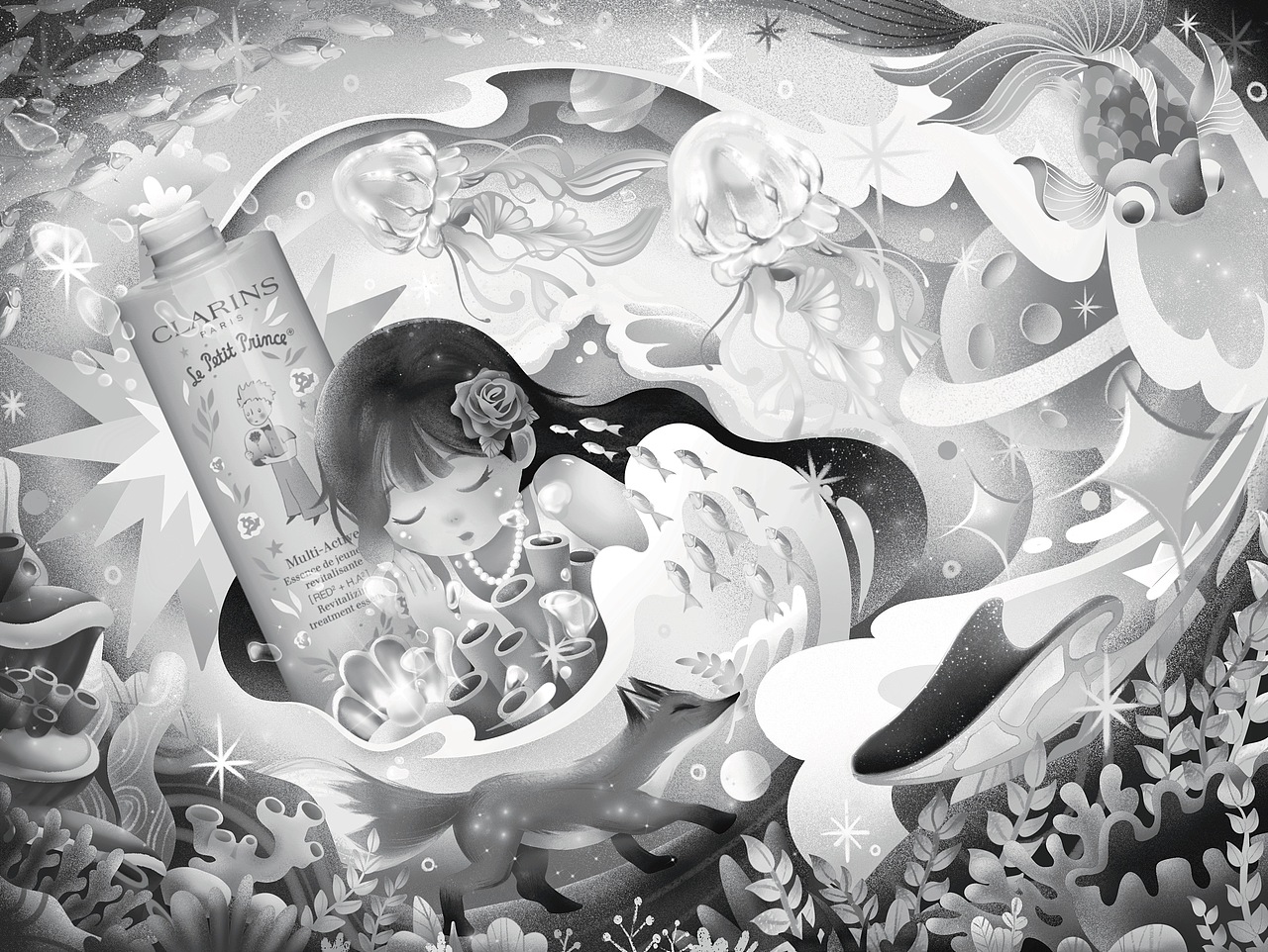 邂逅#粉嫩多巴胺少女#玫瑰少女水之恋