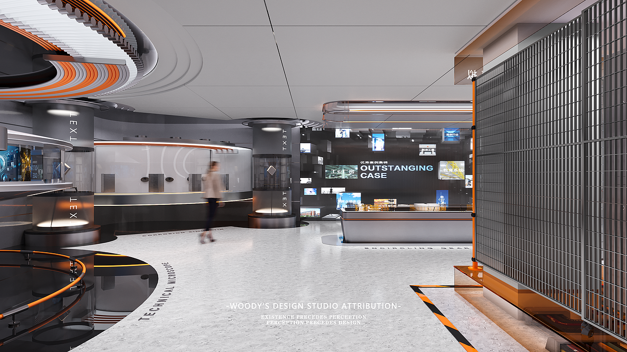 宁波某科技公司展厅