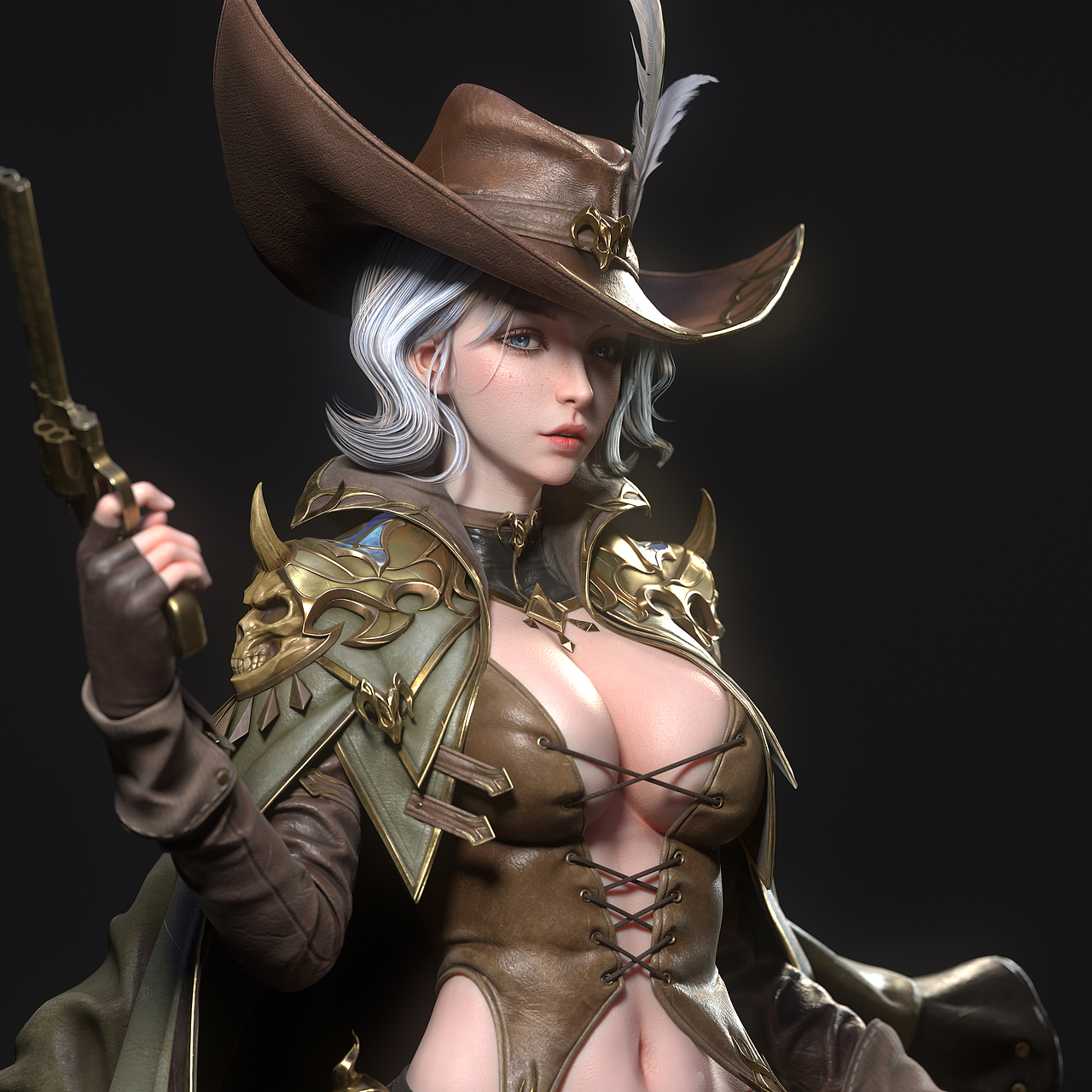 翼次方次时代美型班作品更新（二）（图ZMzE2ODk1NTA4） - 人物/生物 - 站酷设计师董超CG原创素材 - 站酷ZCOOL