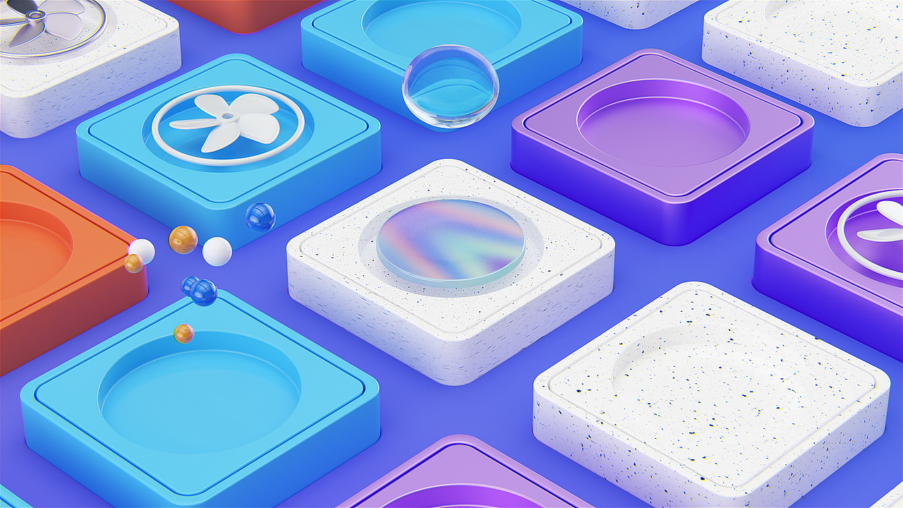 三维动态视频打卡练习