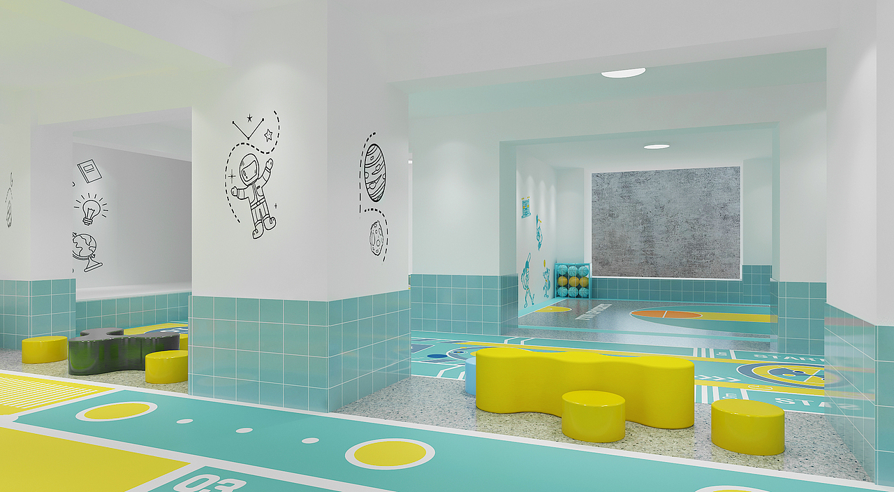 幼儿园活动空间包装