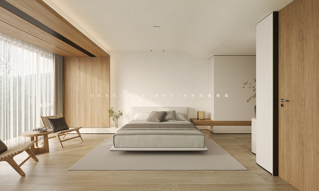 冈舍效果图表现-2024.3.11（图ZMzY1NjE0OTE2） - 家装设计 - 站酷设计师冈舍表现一小豪原创素材 - 站酷ZCOOL