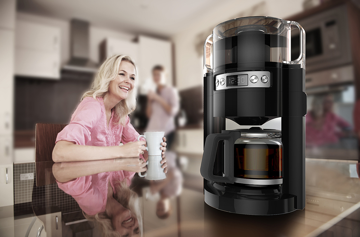 alt+ Columbia Tower Coffee Maker