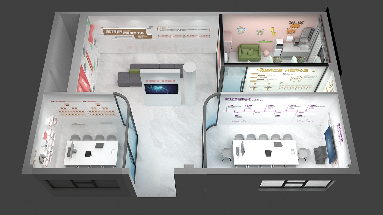 莹特丽单间空间文化设计（图ZMzYzMTg5MzMy） - 展陈设计 - 站酷设计师佐纳原创素材 - 站酷ZCOOL