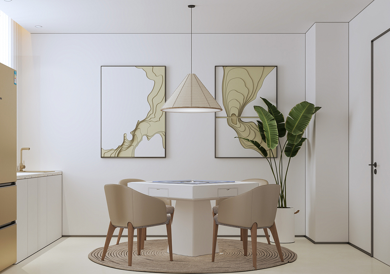 沈阳佳和新城280平奶油风别墅样板间