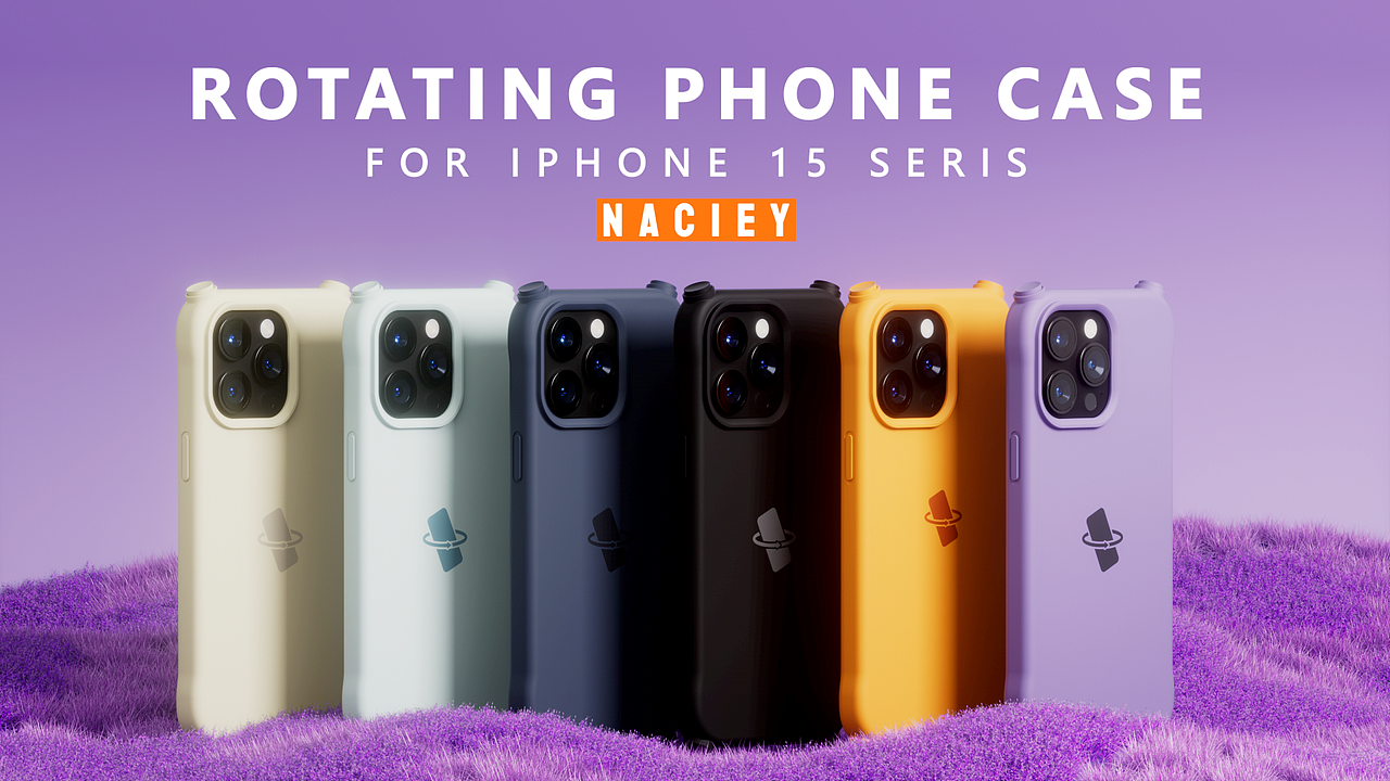 Naciey旋转解压手机壳-第二弹