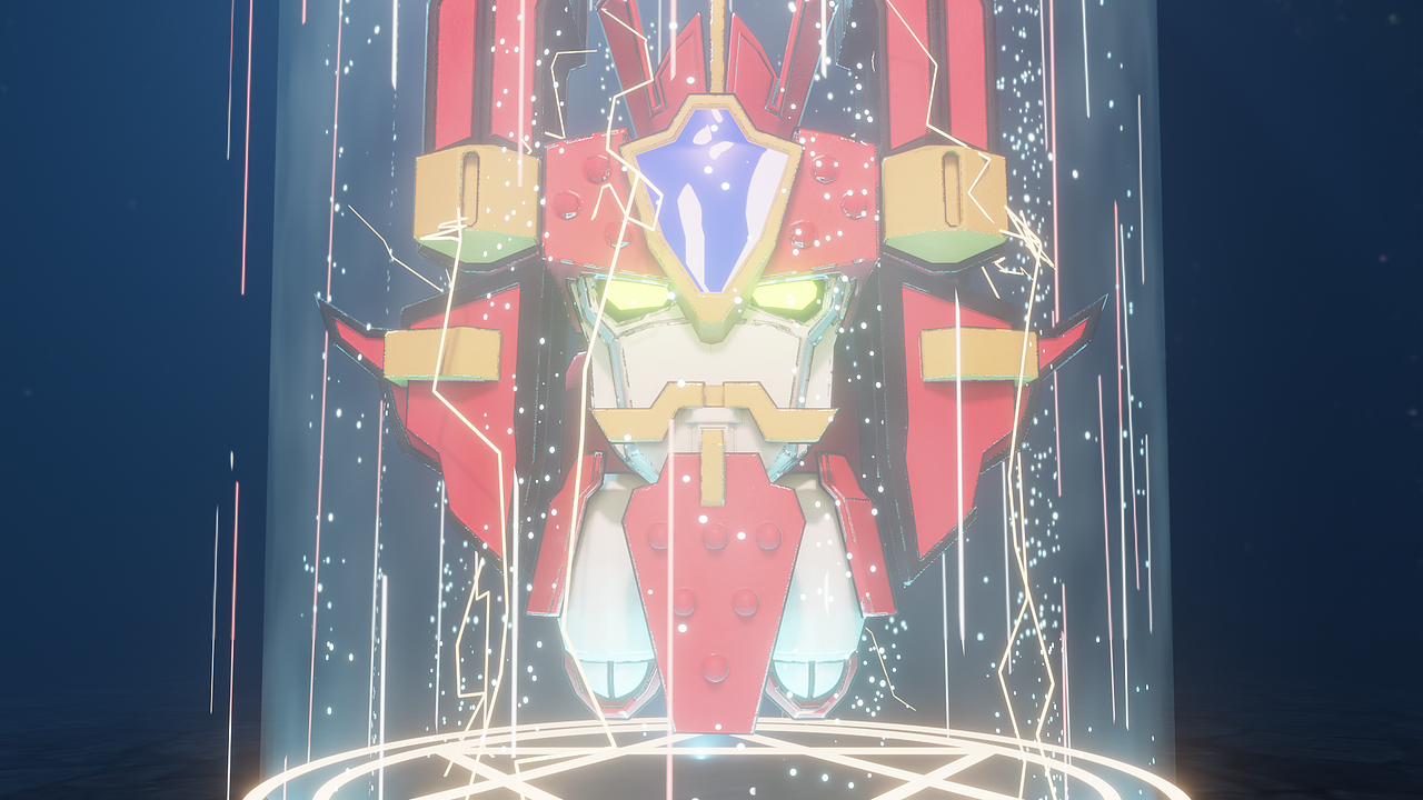 自制光能使者出场动画