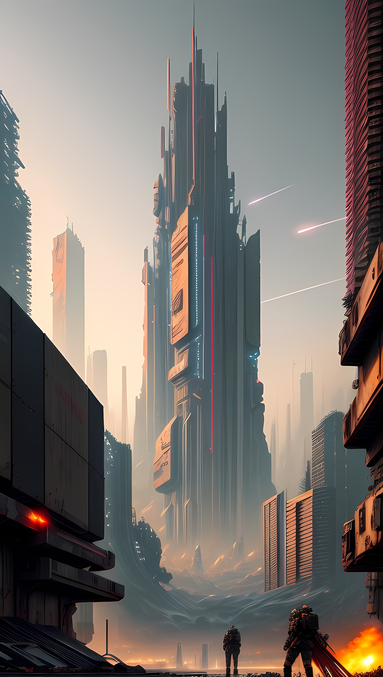 手机壁纸【未来城市】第3弹【科幻末世】