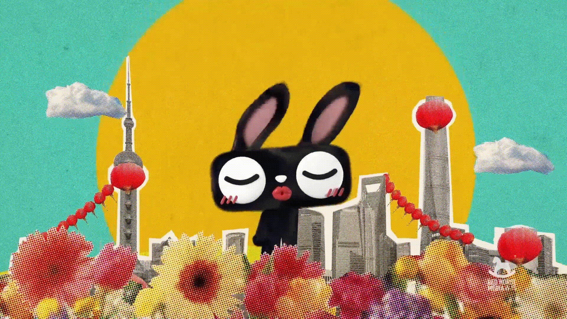 天猫 | 兔猫拜大年（图ZMzMwOTMzNDc2） - 动画/影视 - 站酷设计师RUSH_上海原创素材 - 站酷ZCOOL