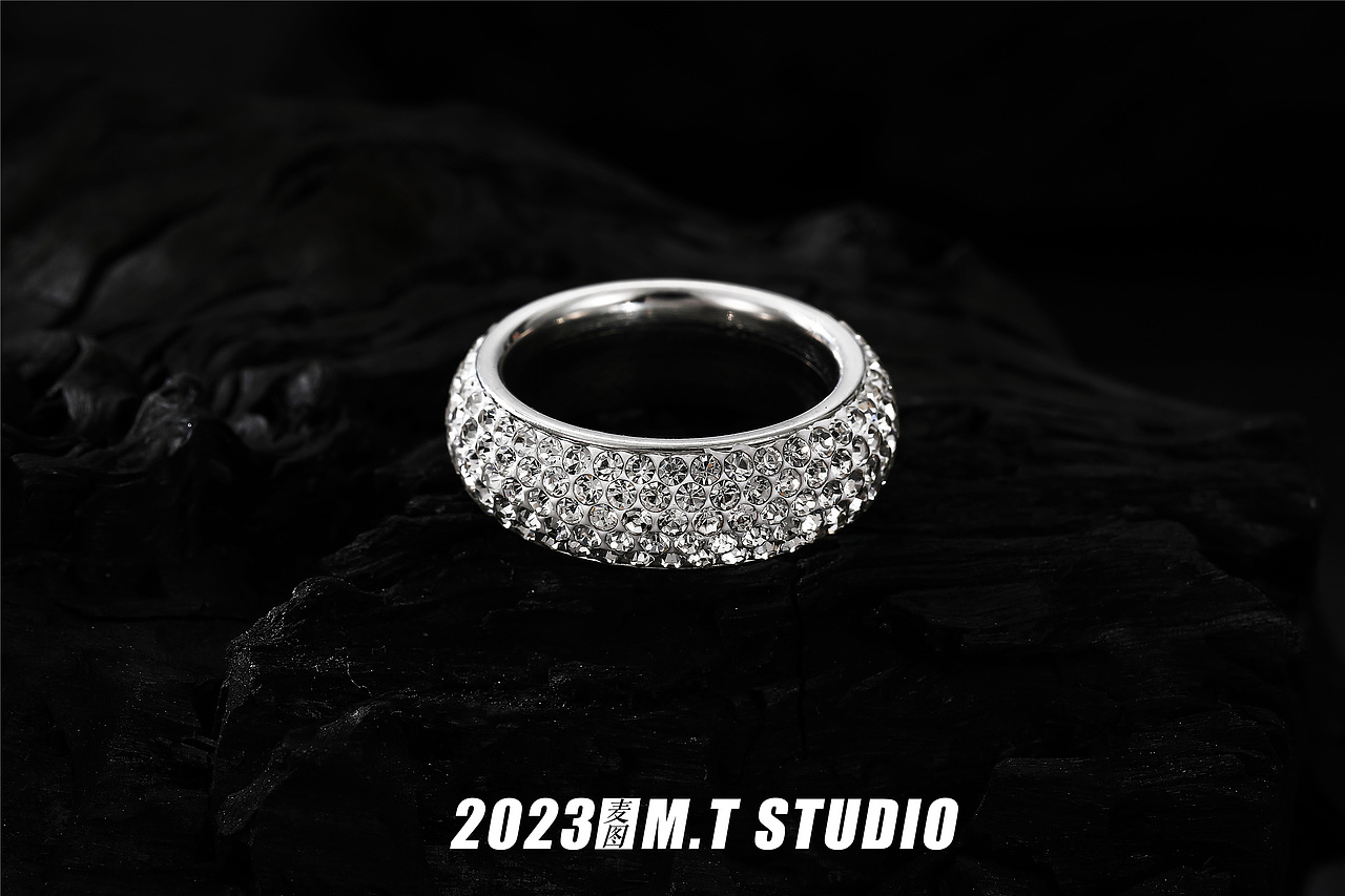 戒指项链暗黑效果男士饰品