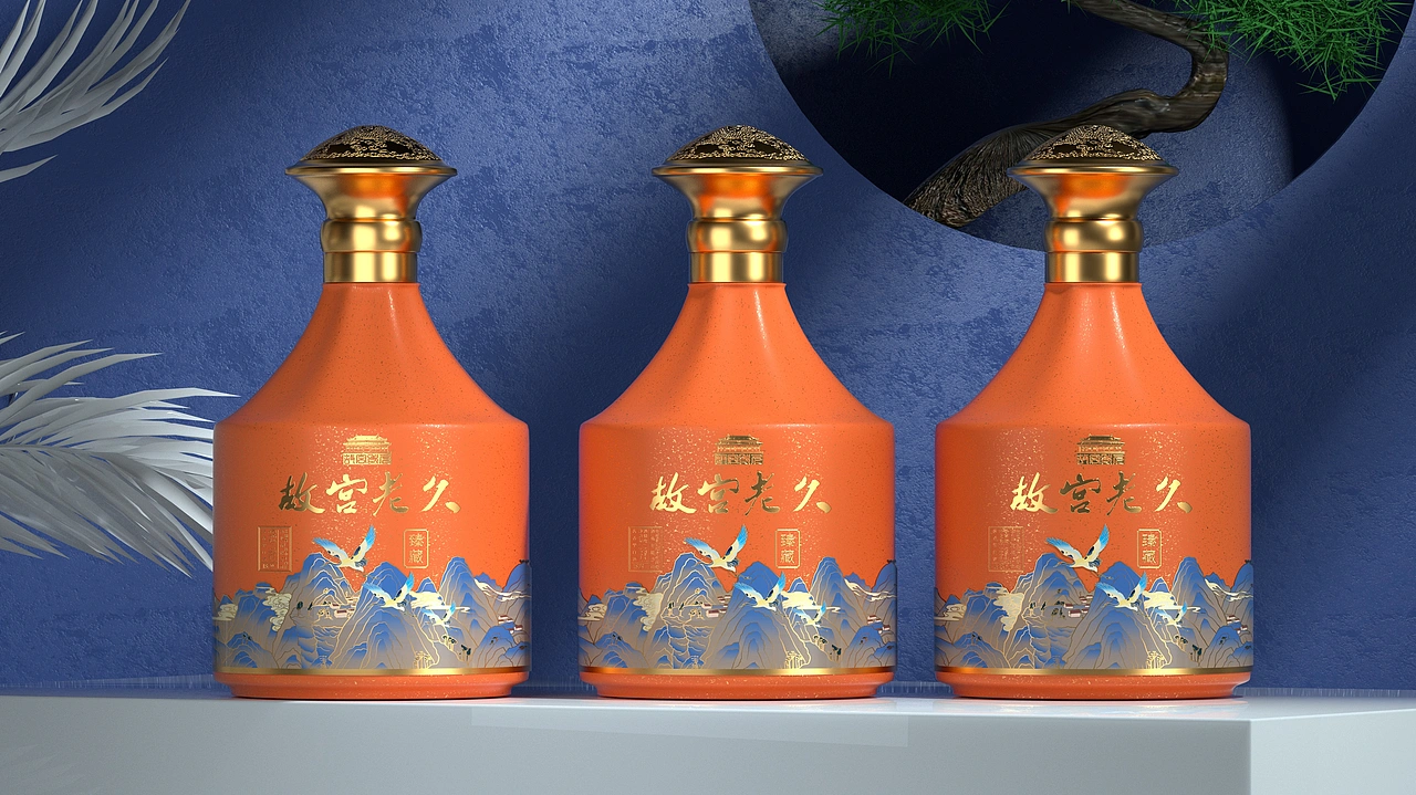 GUGONGLAOJIU X 白酒包装设计