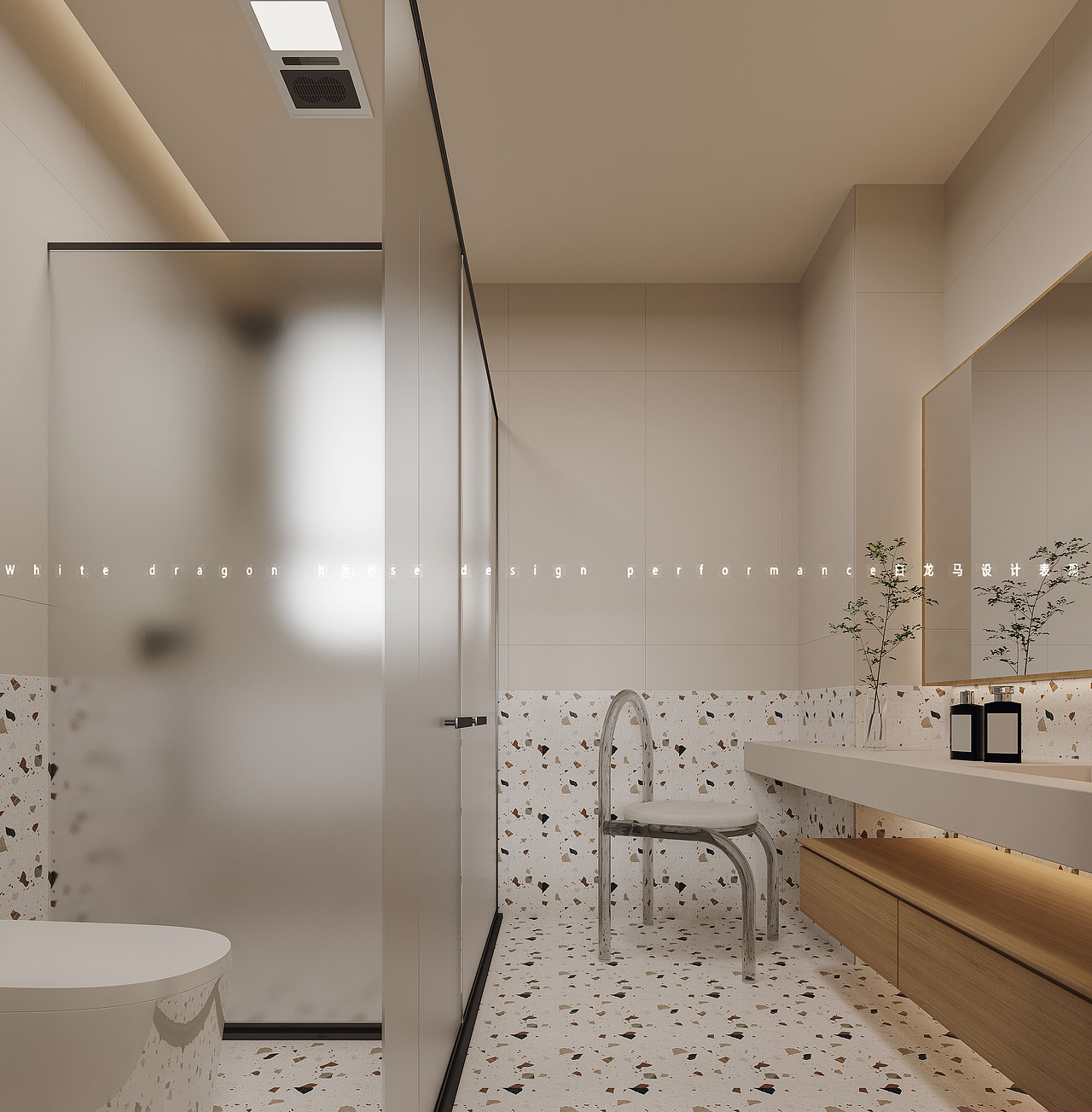 原木客餐厅—白龙马效果图