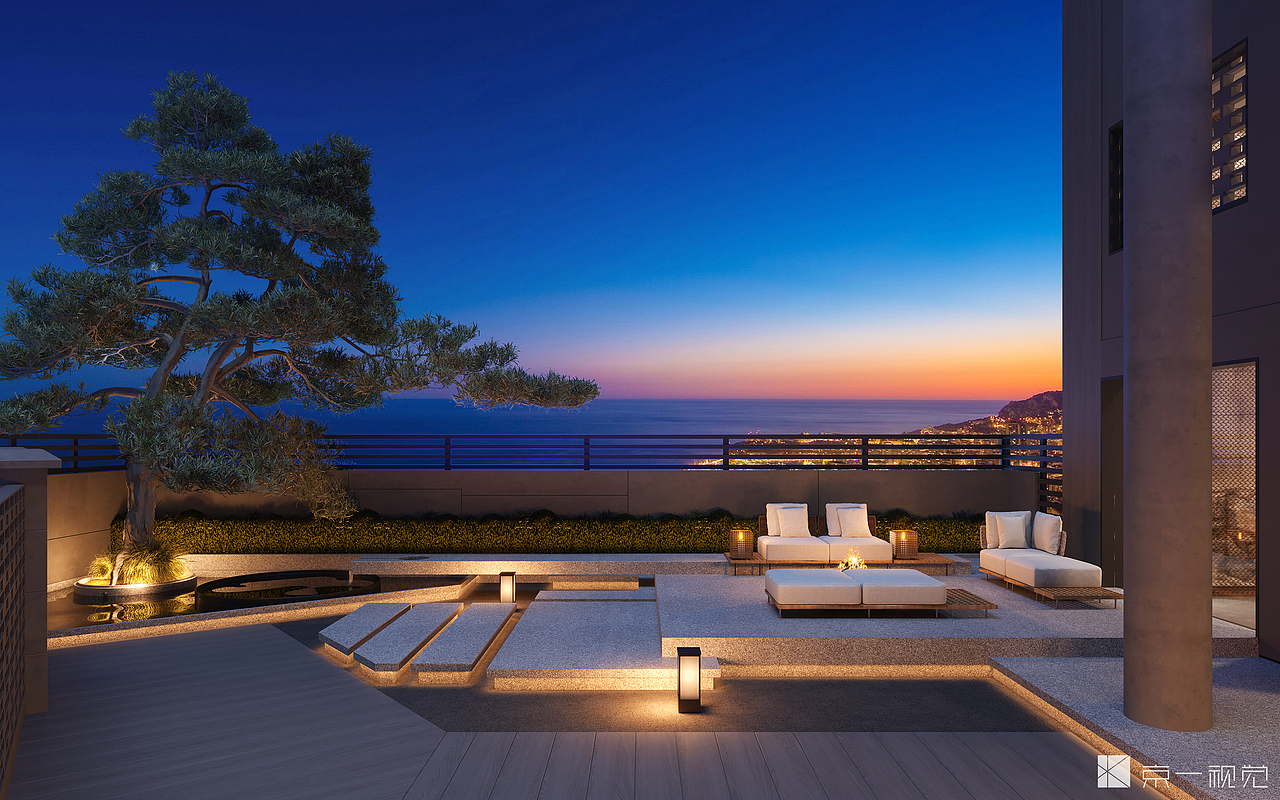 会所设计效果图表现