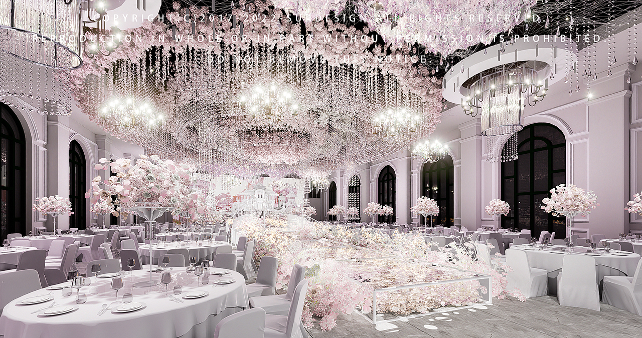 SurDesign树尔工作室婚礼堂作品（图ZMzIxMTM5Njky） - 舞台美术 - 站酷设计师树尔婚礼堂设计原创素材 - 站酷ZCOOL