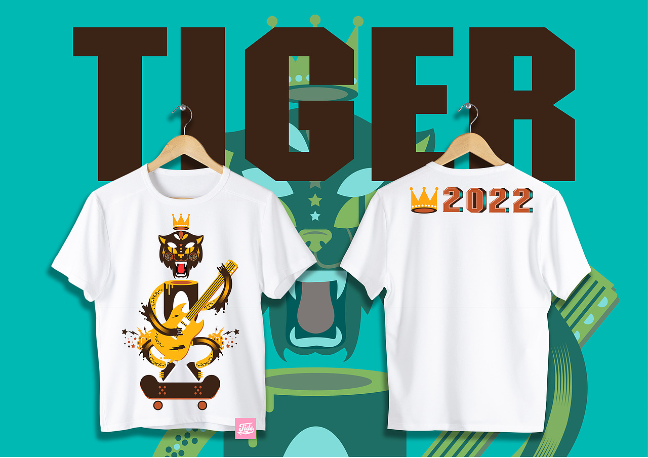 生肖虎（图ZMzEyOTA1MTky） - 海报 - 站酷设计师小曹555原创素材 - 站酷ZCOOL