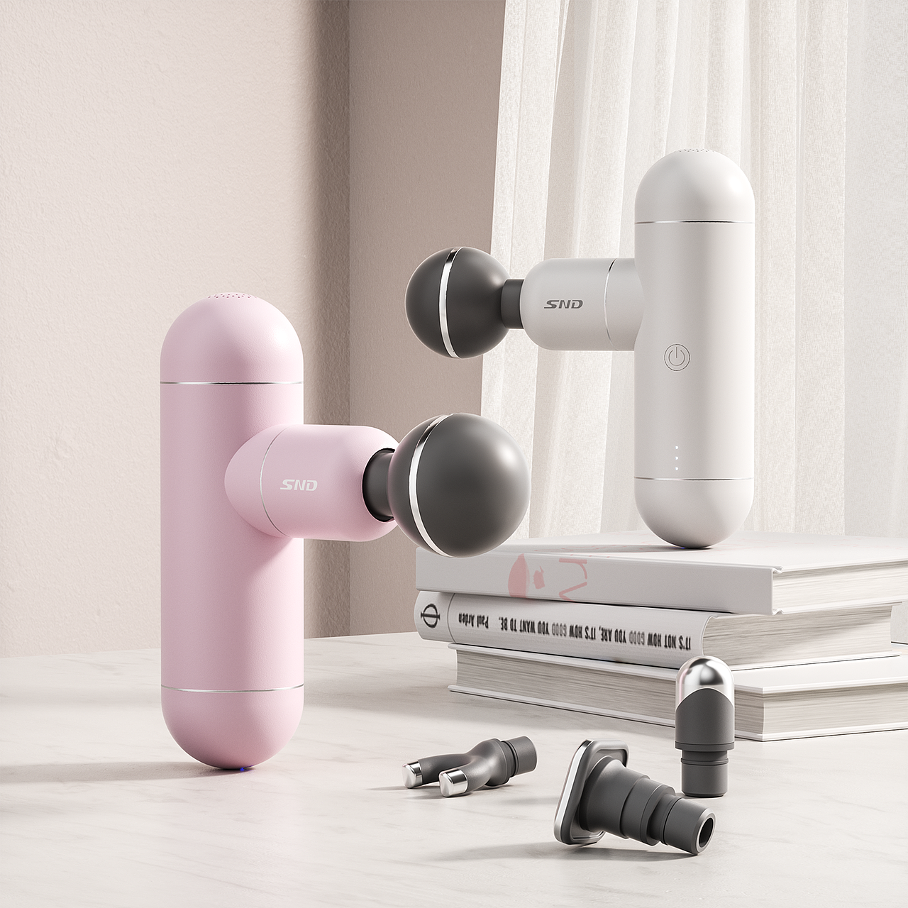 产品渲染Ⅲ_筋膜枪