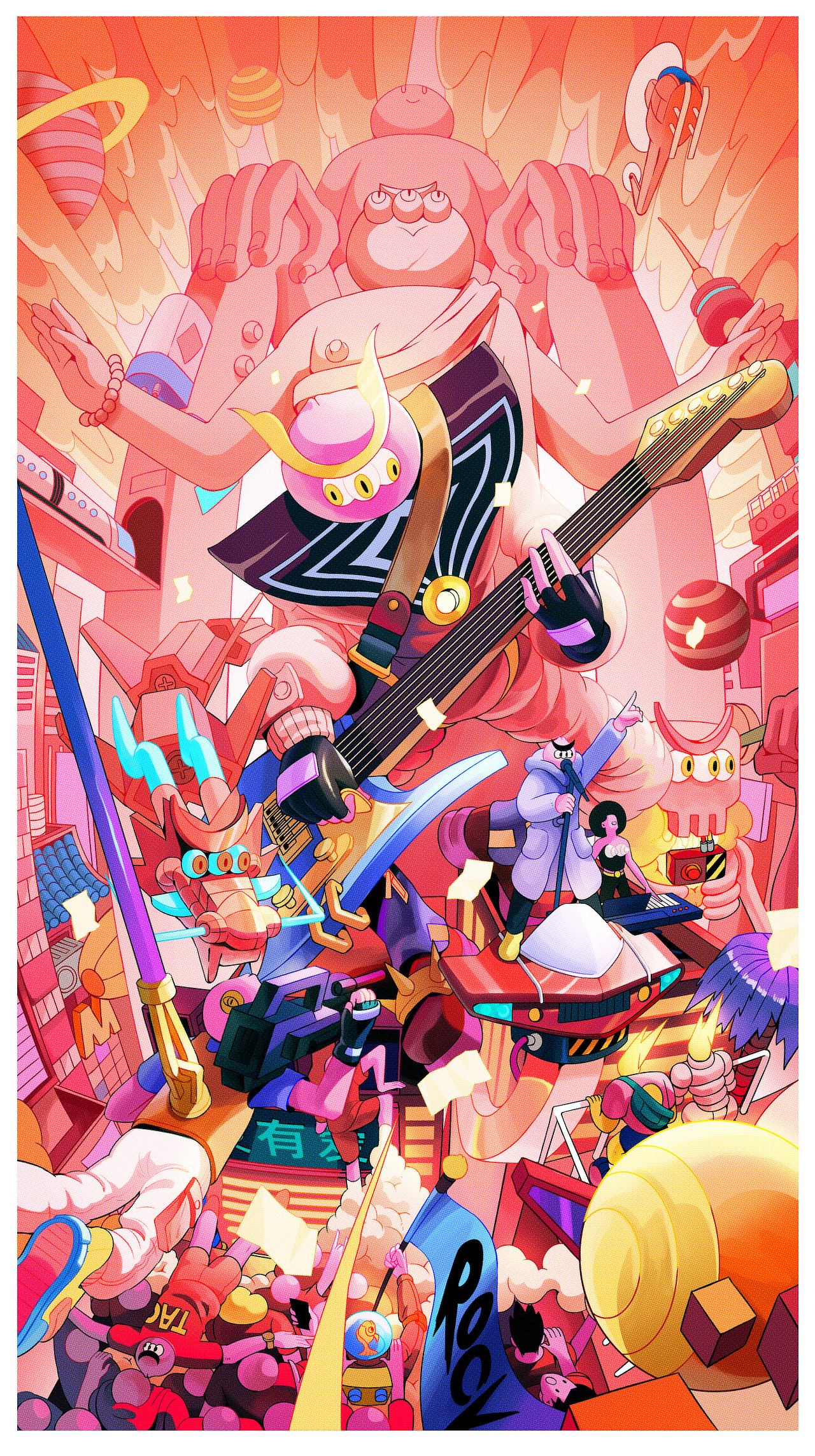 2022作品选（图ZMzI4Njk0NDI0） - 商业插画 - 站酷设计师曾仙桃原创素材 - 站酷ZCOOL