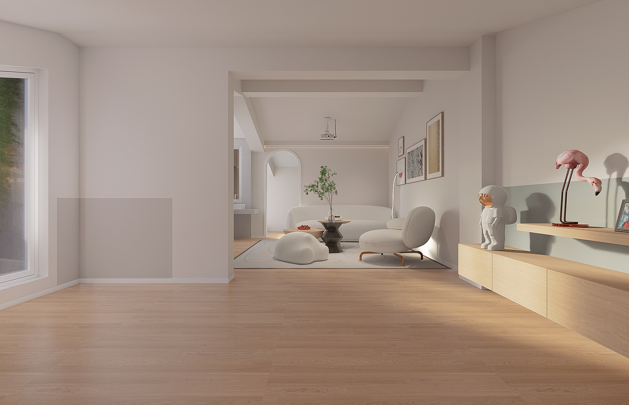 侘寂空间表现D5（图ZMzAwMjM5ODM2） - 家装设计 - 站酷设计师羽沫设计原创素材 - 站酷ZCOOL