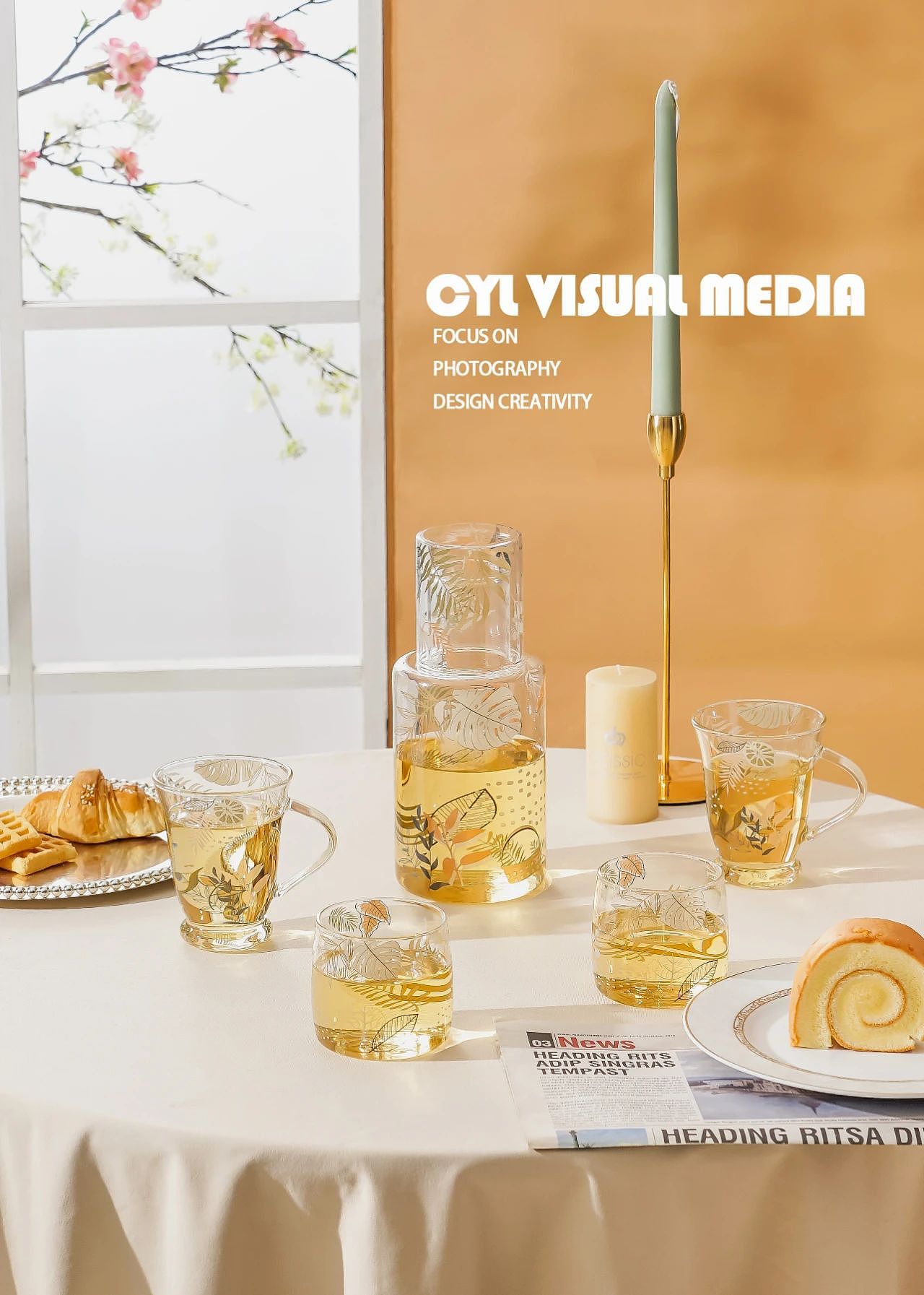 产品拍摄|玻璃水具