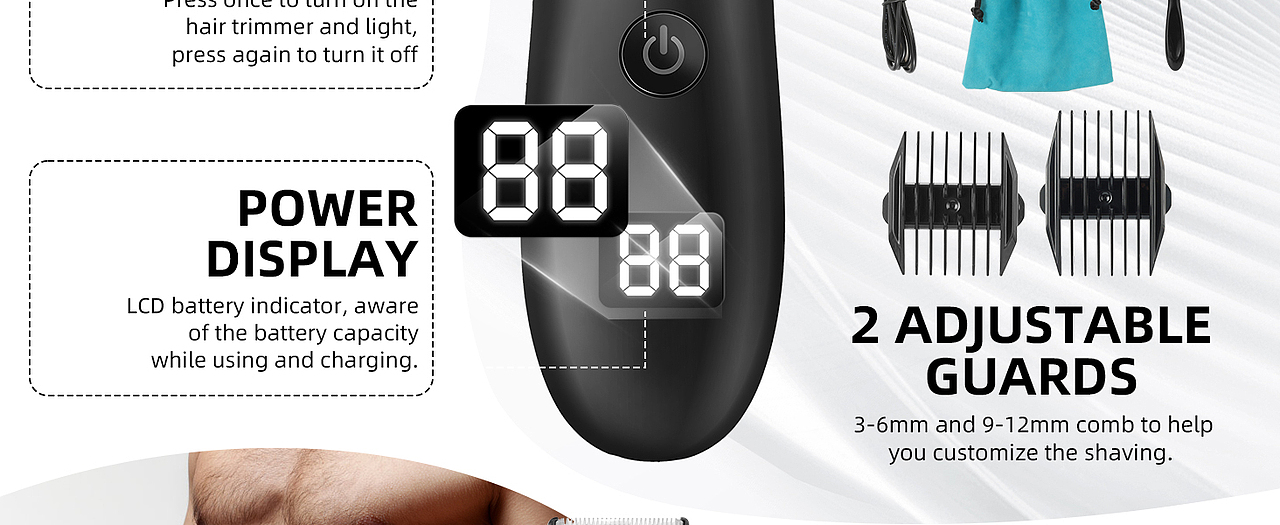 男性剃毛器套装