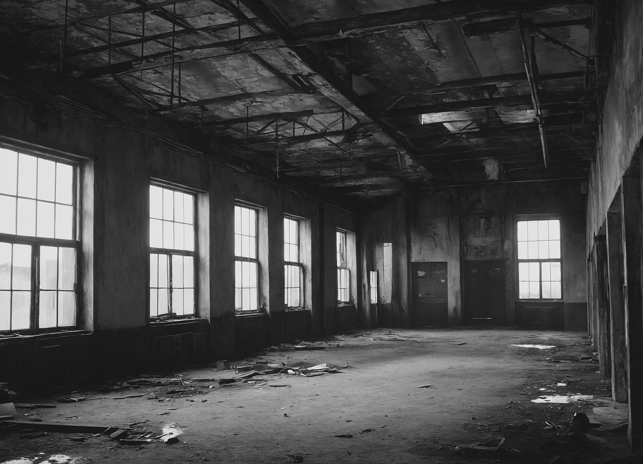 废弃厂房爆改工业风民宿意境空间