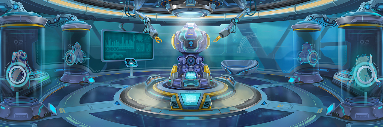 整理一番近期科幻科场景作品