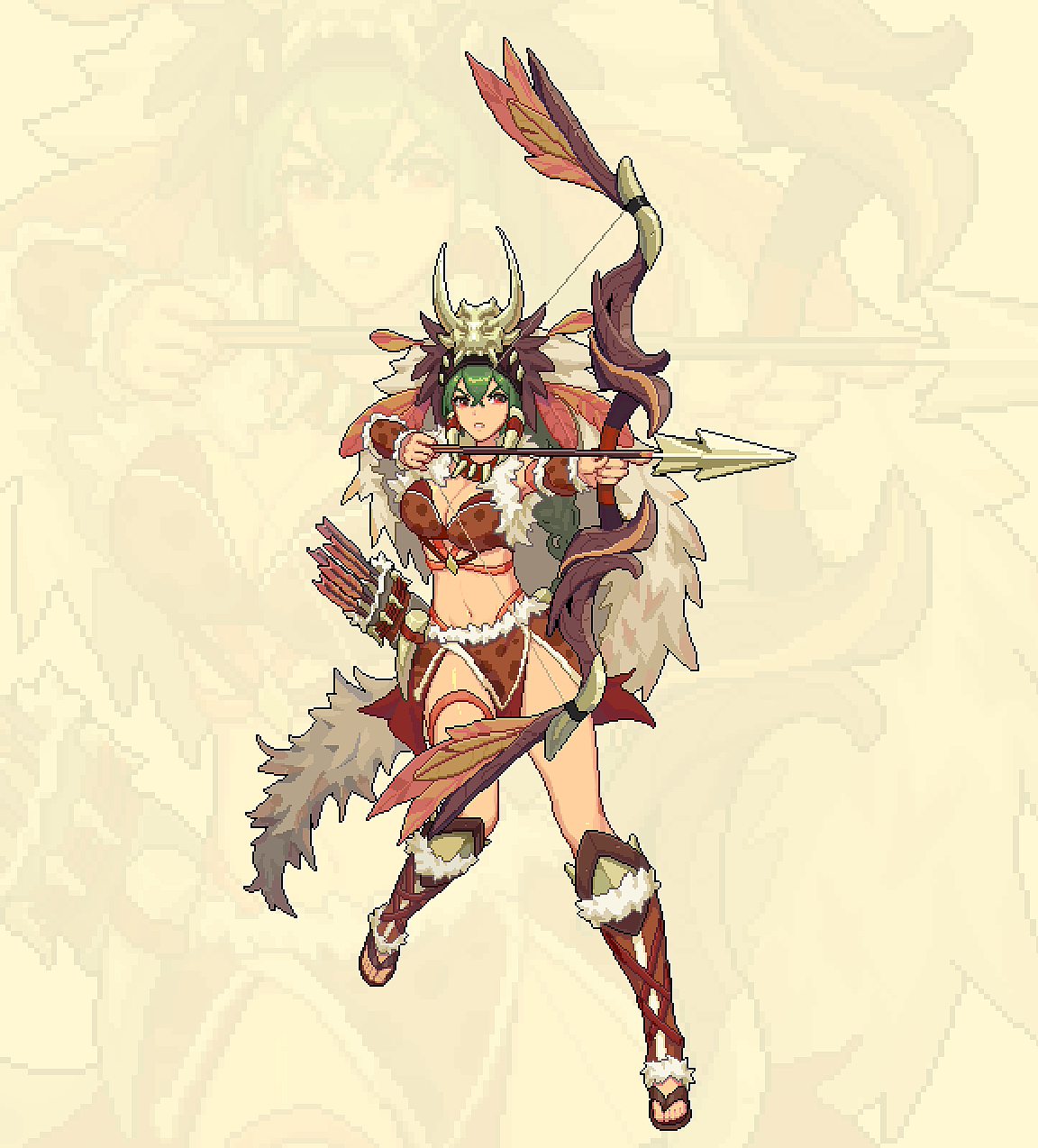 【像素风】游戏商单-立绘【合集】（图ZMzEwMTc1OTYw） - 像素画 - 站酷设计师杠铃酱原创素材 - 站酷ZCOOL