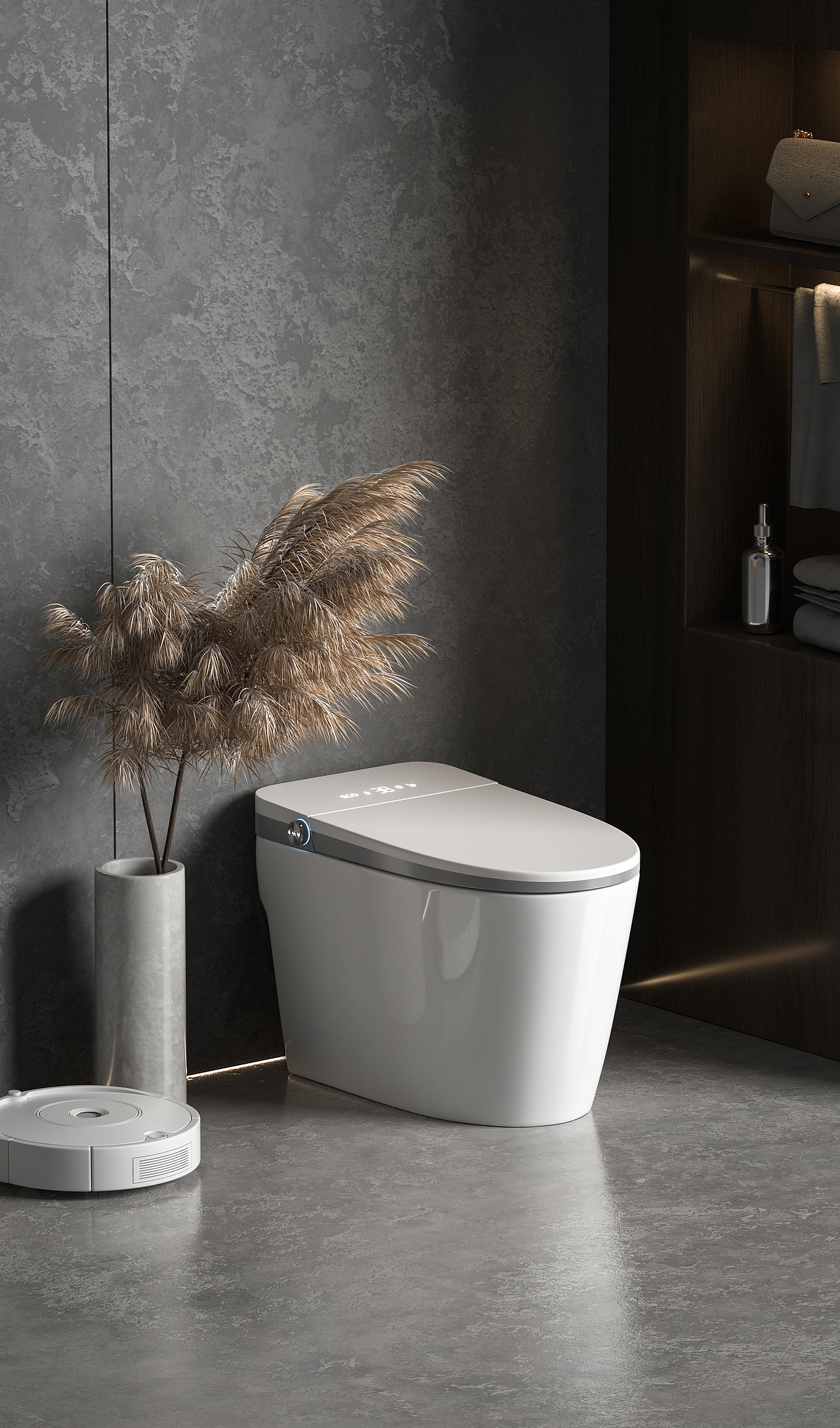 随便发发 挂壁马桶&智能马桶渲染表现（图ZMzEzMjYwNjgw） - 产品 - 站酷设计师林致渠原创素材 - 站酷ZCOOL