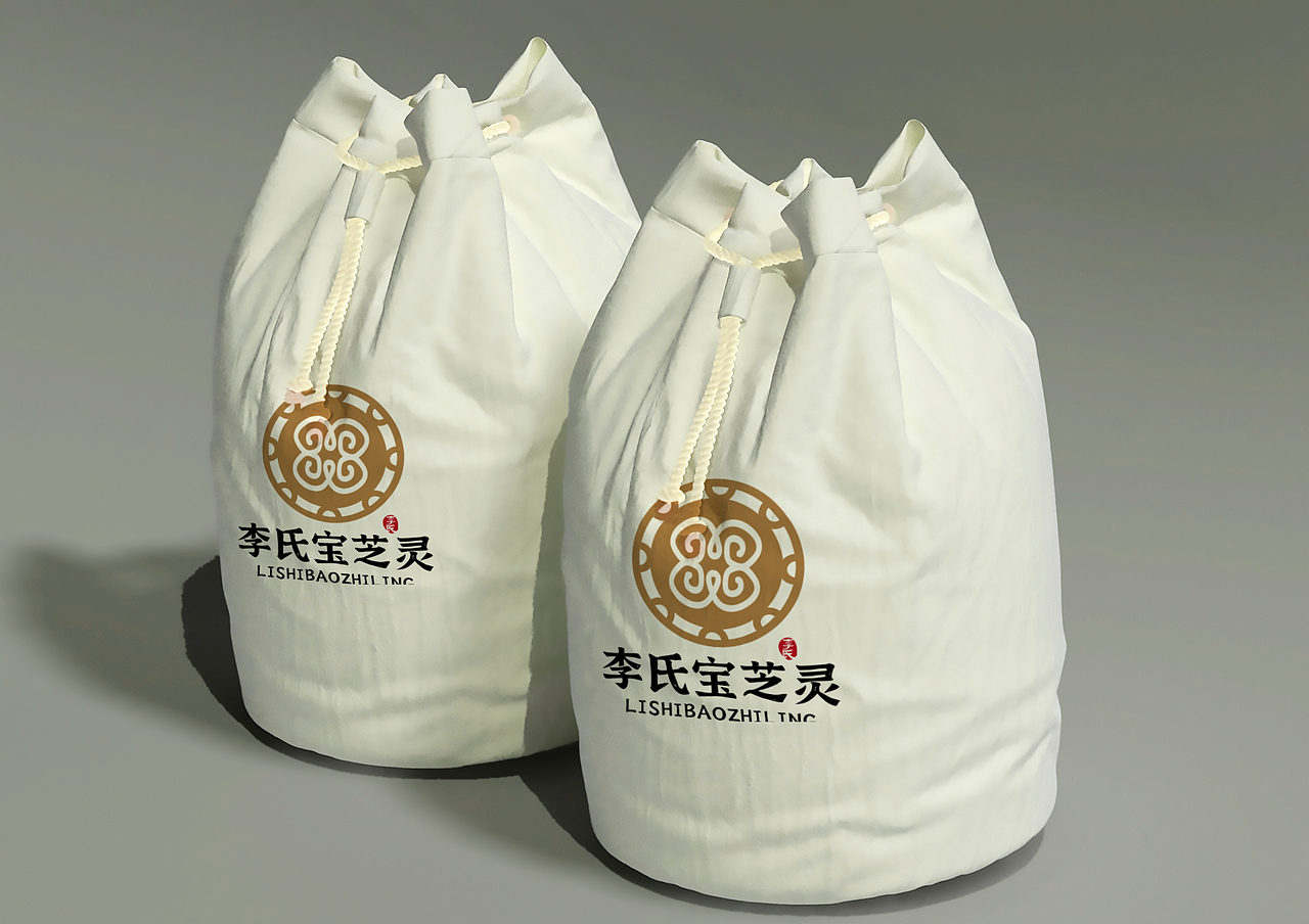 LOGO 中草药滋补产品销售 灵芝 人参 虫草 鹿茸 logo