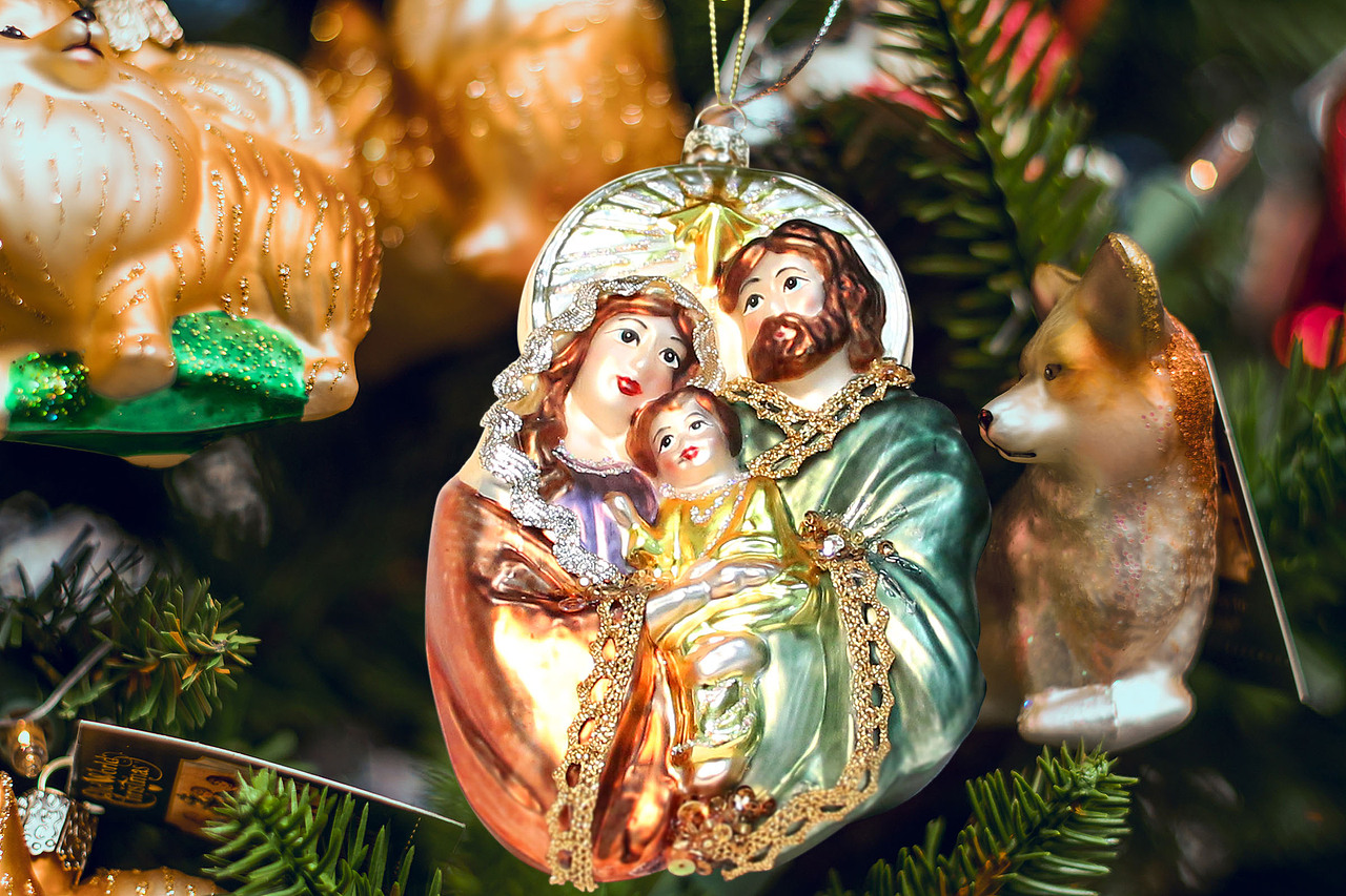 圣诞圣母饰品