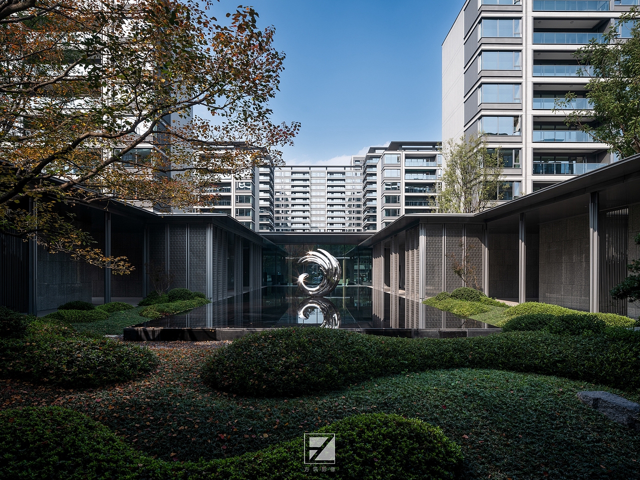 【上海方筑影像】--成都凤起籣庭住宅大区景观（图ZMzI0MTI3NDcy） - 环境/建筑摄影 - 站酷设计师上海方筑影像原创素材 - 站酷ZCOOL