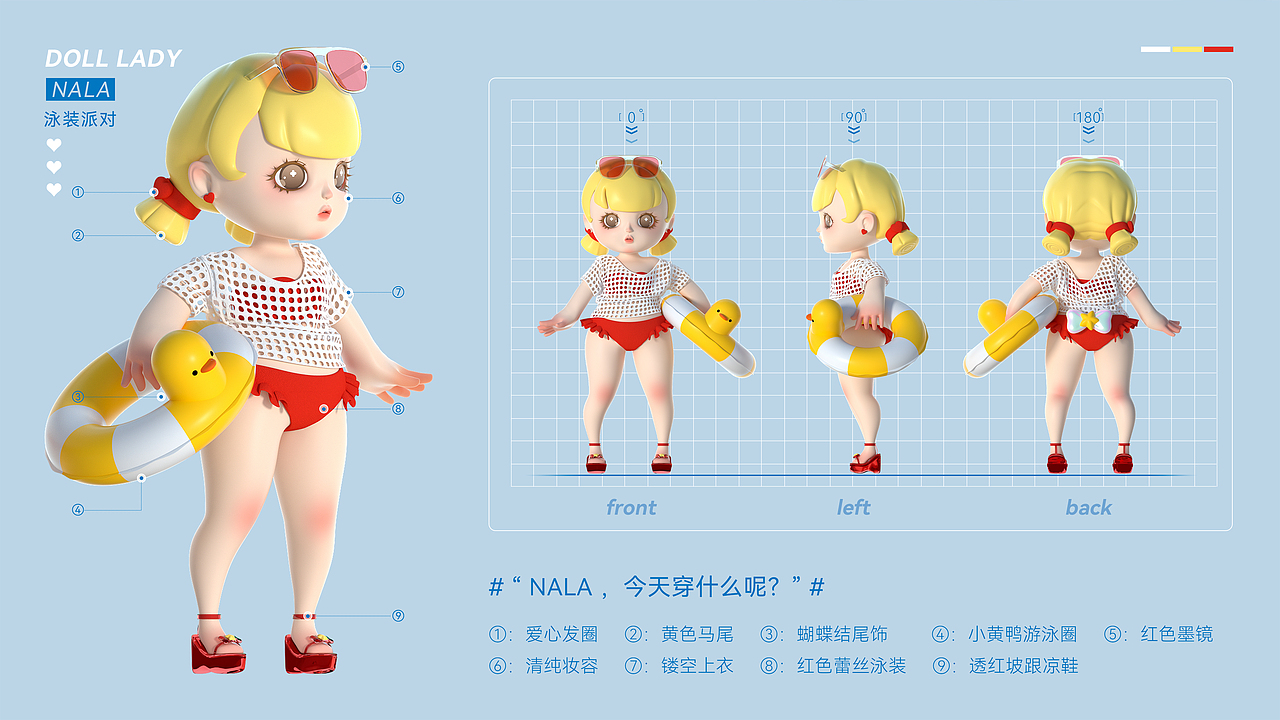 Doll Lady-NALA‘娜辣’IP人物系列设计（图ZMjk4NjA1MTg0） - 玩具 - 站酷设计师爱种田的小张原创素材 - 站酷ZCOOL