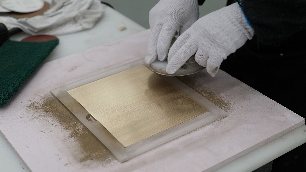 钢琴牌广告标识标牌制作过程