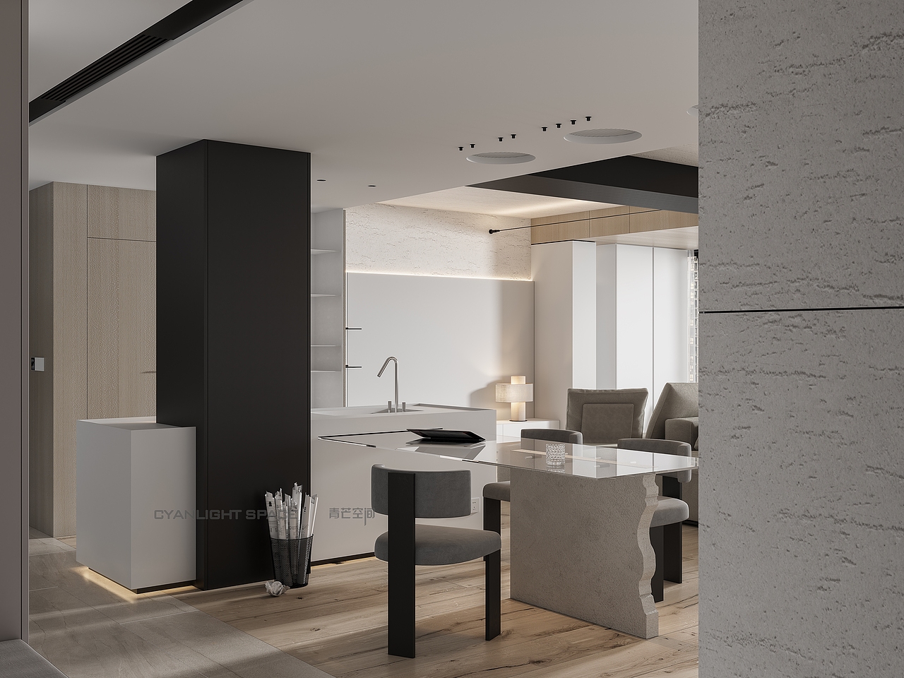 极简主义（图ZMjk4NzI4NDA0） - 家装设计 - 站酷设计师青芒空间表现原创素材 - 站酷ZCOOL