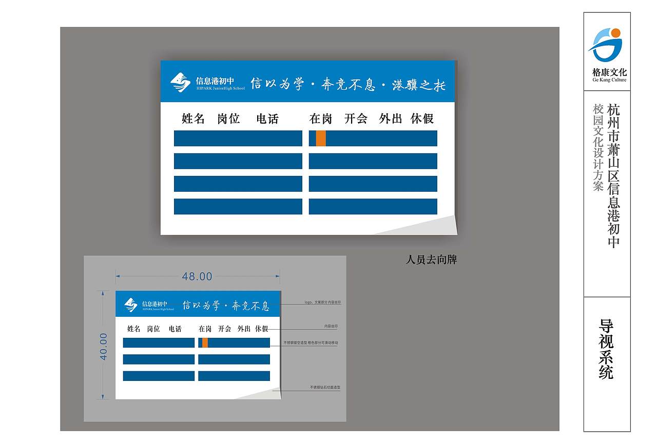 信息港初中校园文化导视系统设计方案（图ZMzM5OTU3OTA4） - 品牌 - 站酷设计师馬卋威ing原创素材 - 站酷ZCOOL