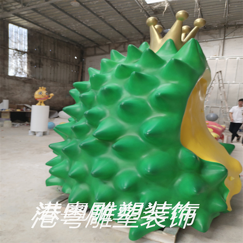 卡通三喵玻璃钢纤维奶茶店IP雕塑摆件装饰