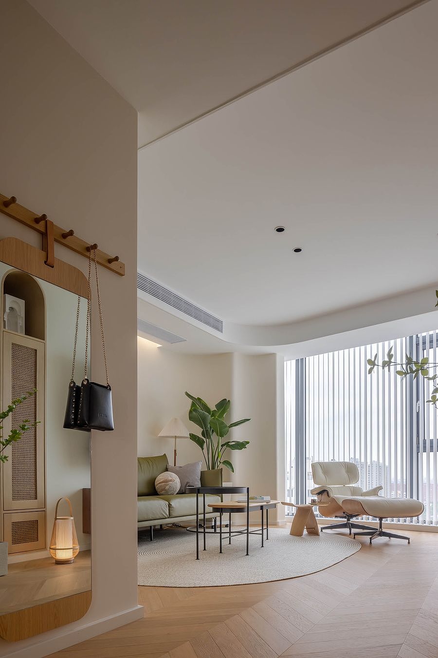 湖畔天城的家,楼宇中的“小森林”