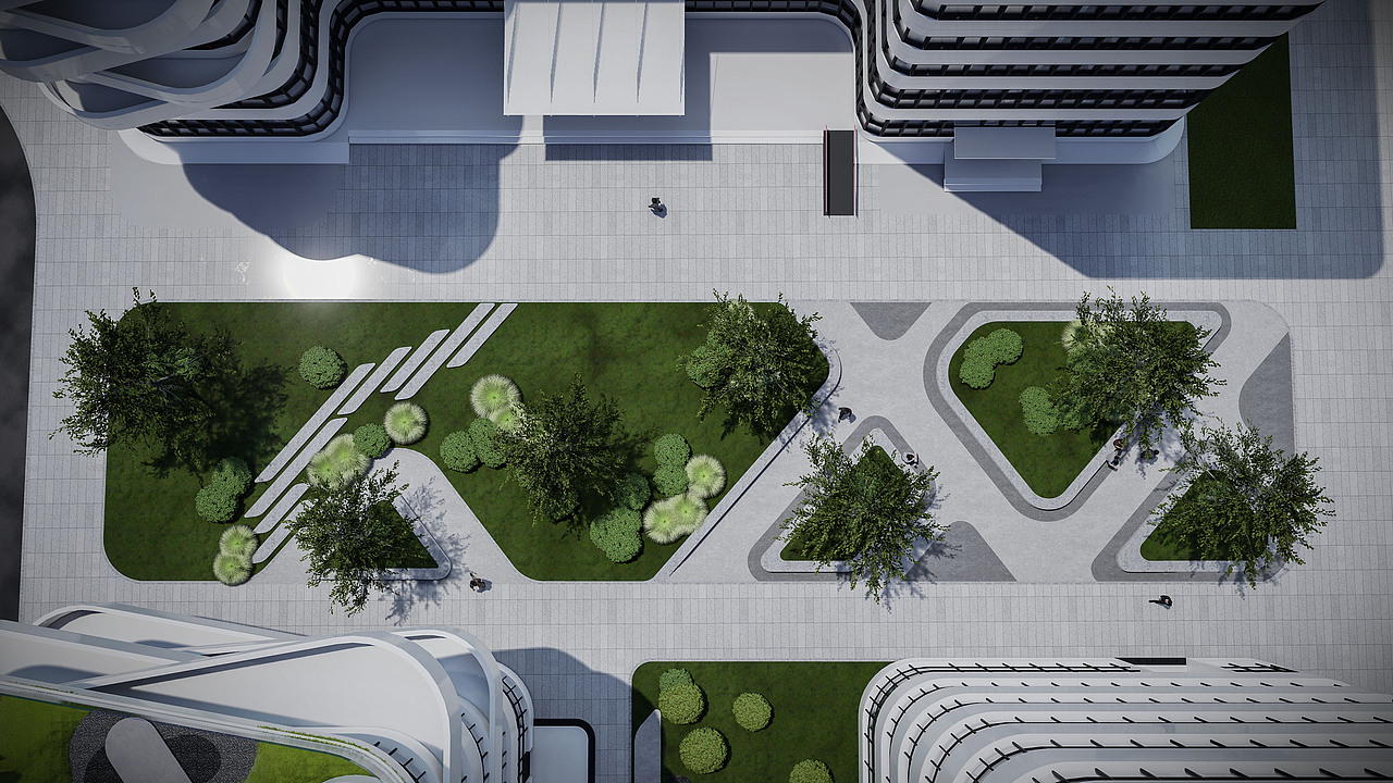 广东顺德企业公共区景观改造 | 景观设计