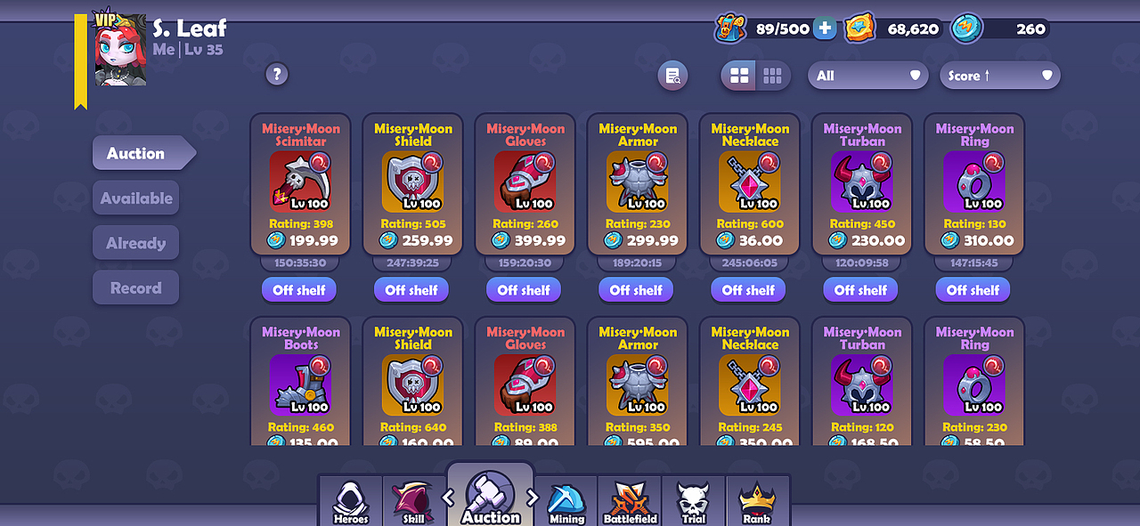 Mobox项目作品-《Block Brawler》(2021-2022)