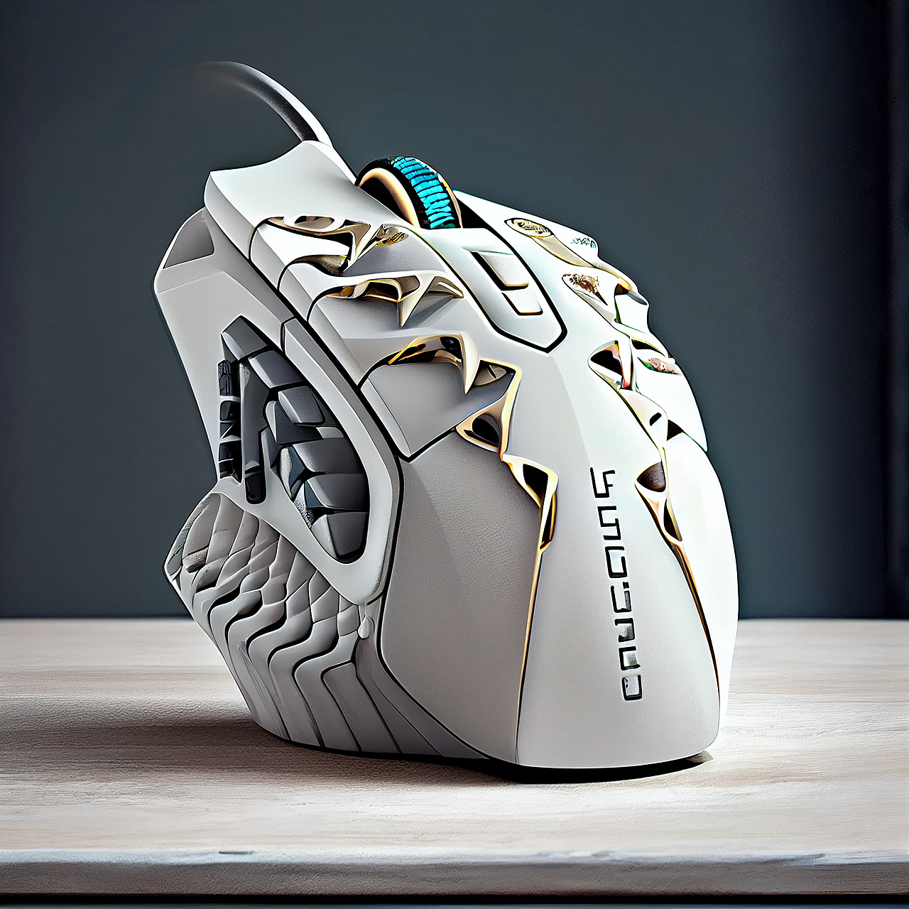 AI美术作品/白蛇 游戏三件套 键盘鼠标手柄