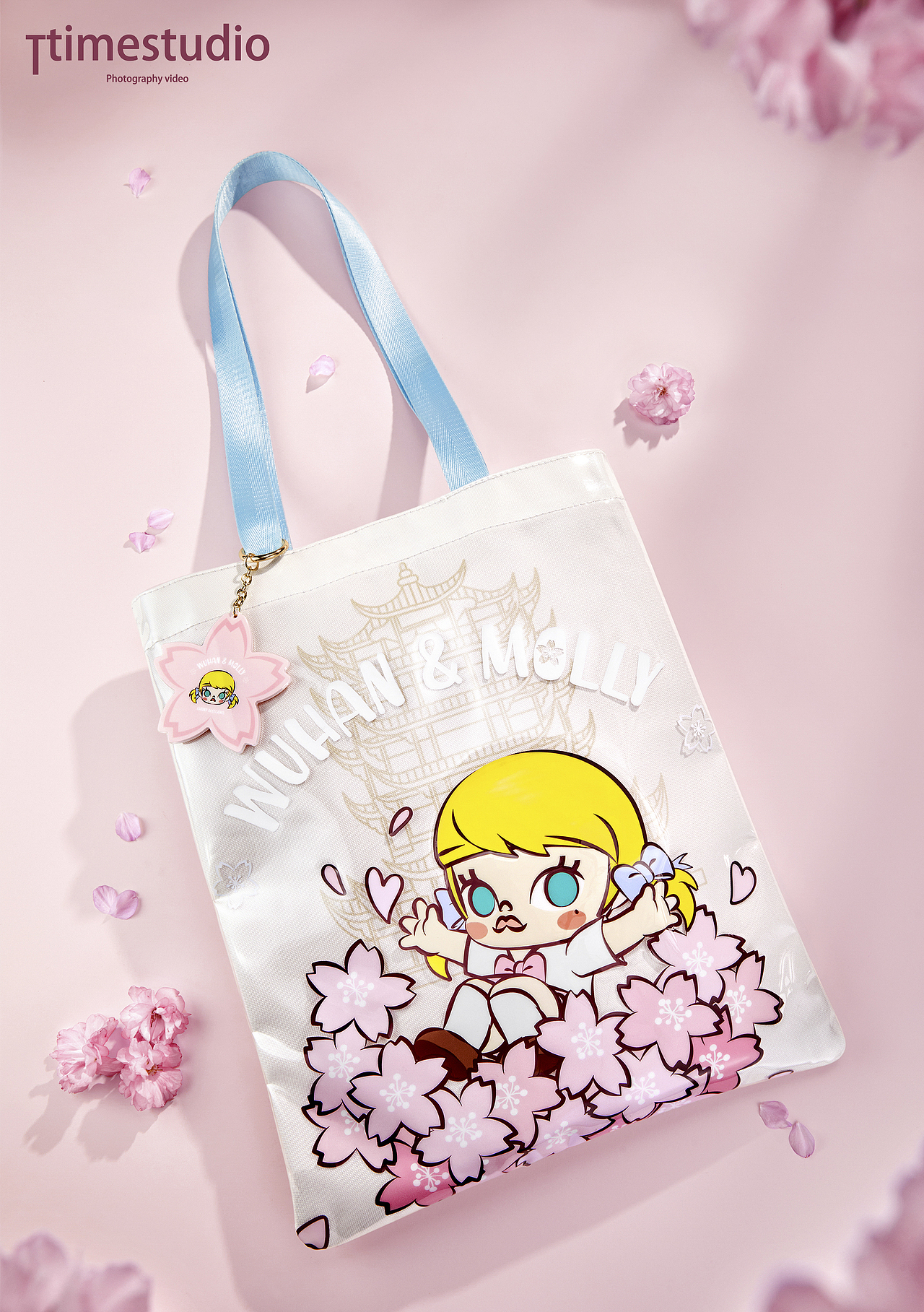 🌸泡泡玛特Molly武汉樱花限定🌸&TTIME(图ZMzYwMTM2NDcy) - 修图/后期 - 站酷设计师TTIMESTUDIO原创素材 - 站酷ZCOOL