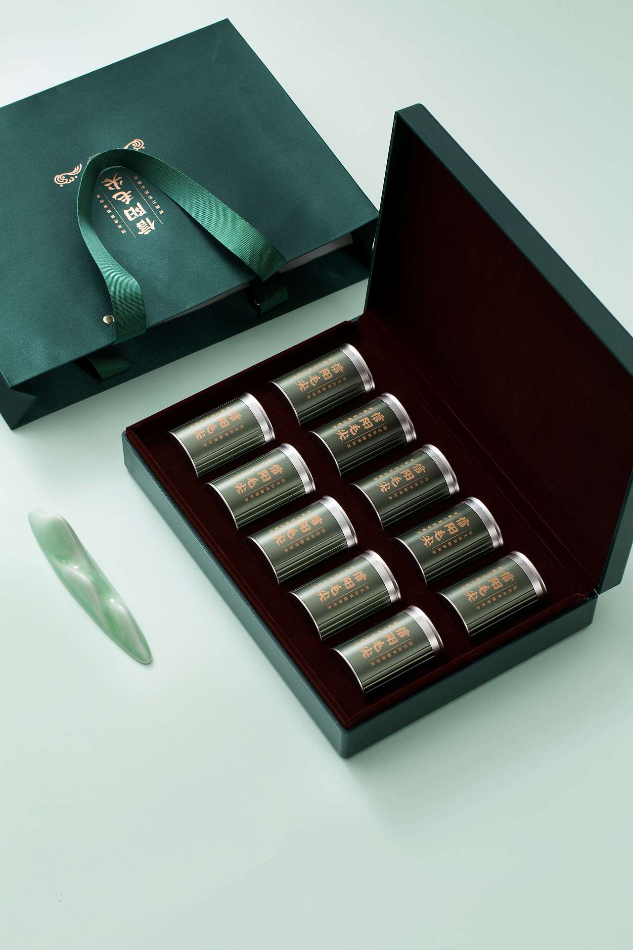 	信阳毛尖礼盒茶礼小罐