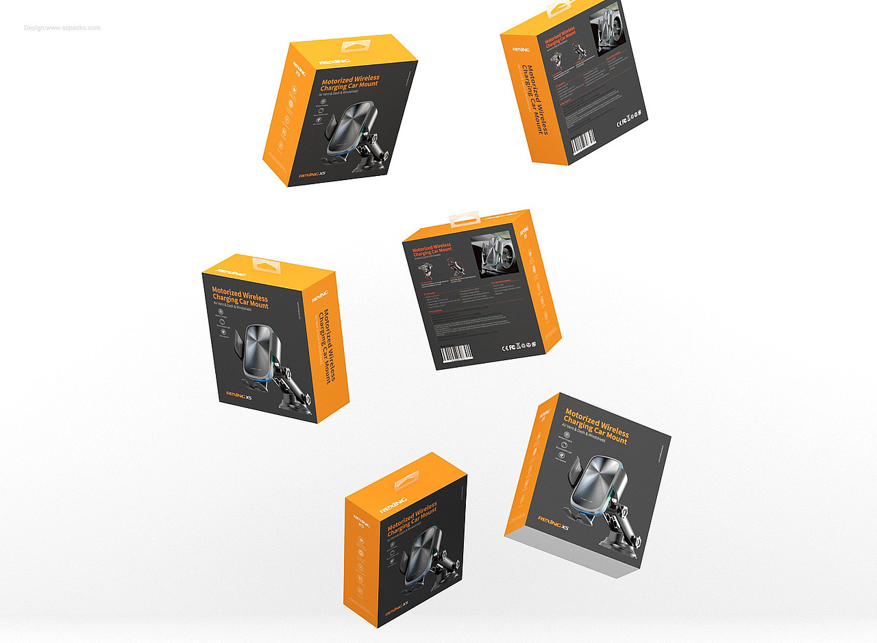 车载充电用品包装设计策划充电系列包装案例